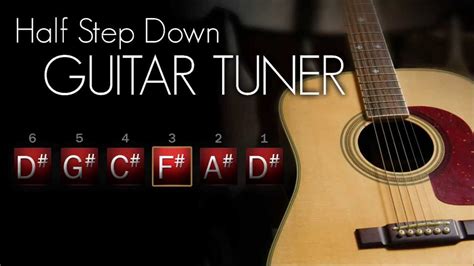 Half step down tuning - Explains how to use a Boss TU-3 Chromatic Tuner to tune your guitar down 1/2 step, or one whole step. I couldn't find a video explaining how to do this, so ...